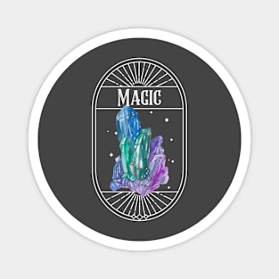 Tarot - Broken Wand Ceremony Magnet